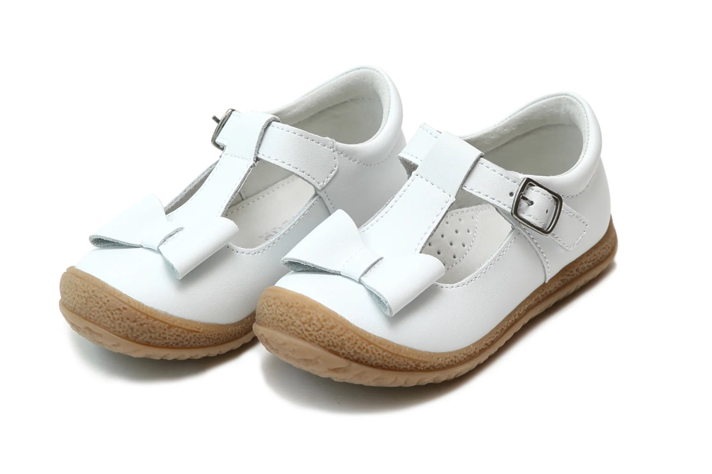 L’Amour Emma Bow T-Strap H340 - White