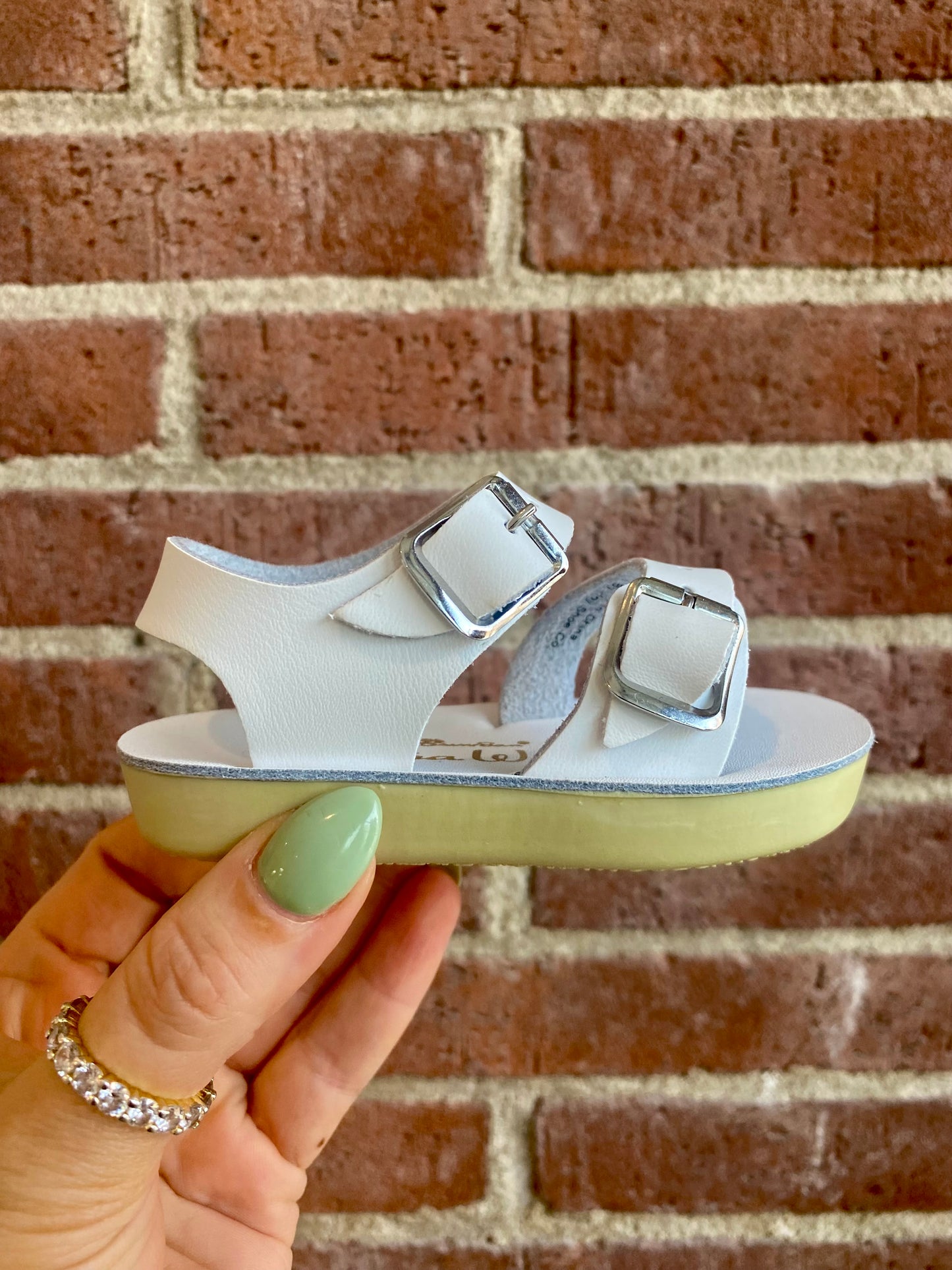 SunSan White Sea Wee Sandal