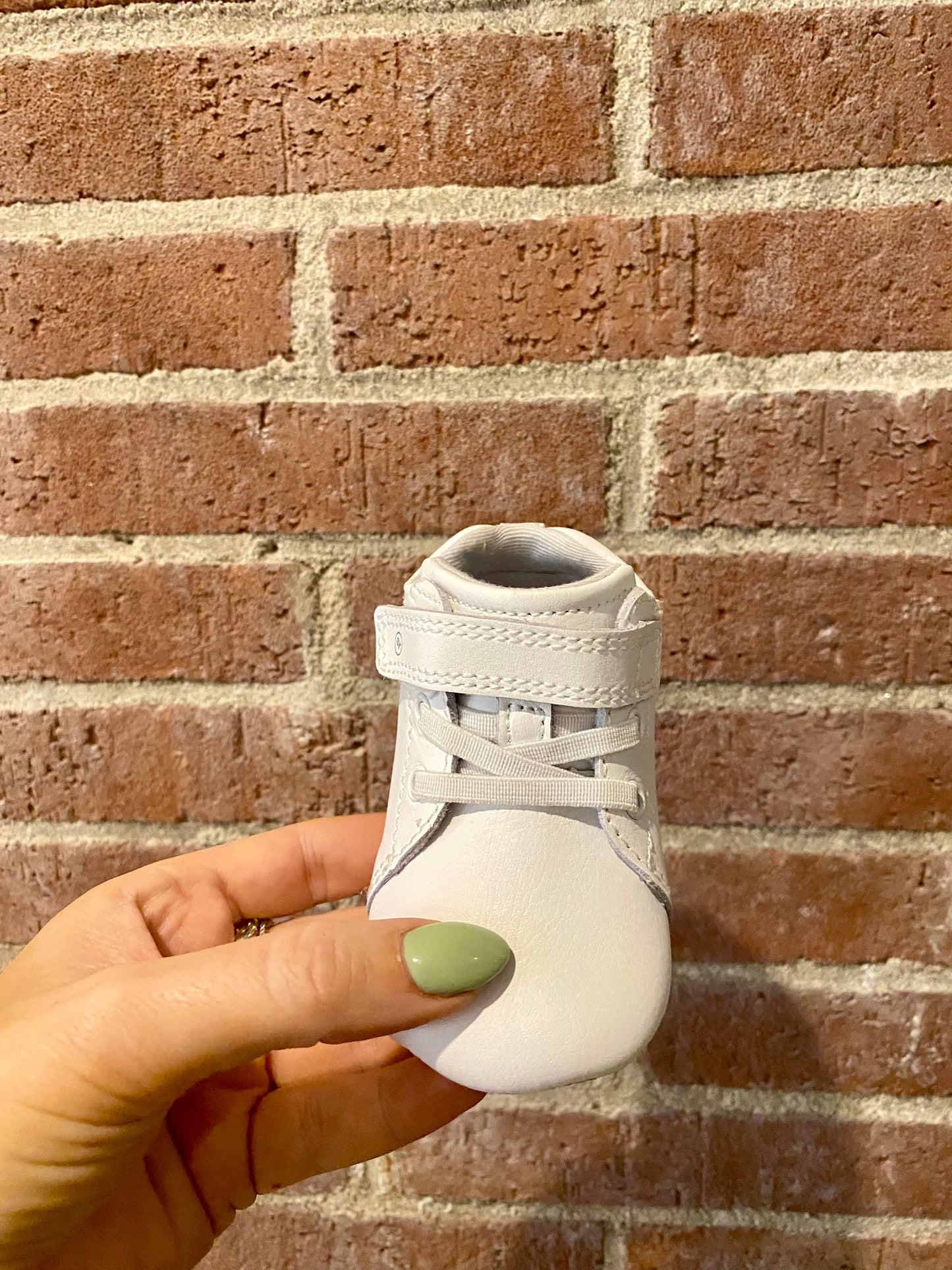 Stride Rite Elliot Baby Bootie - White