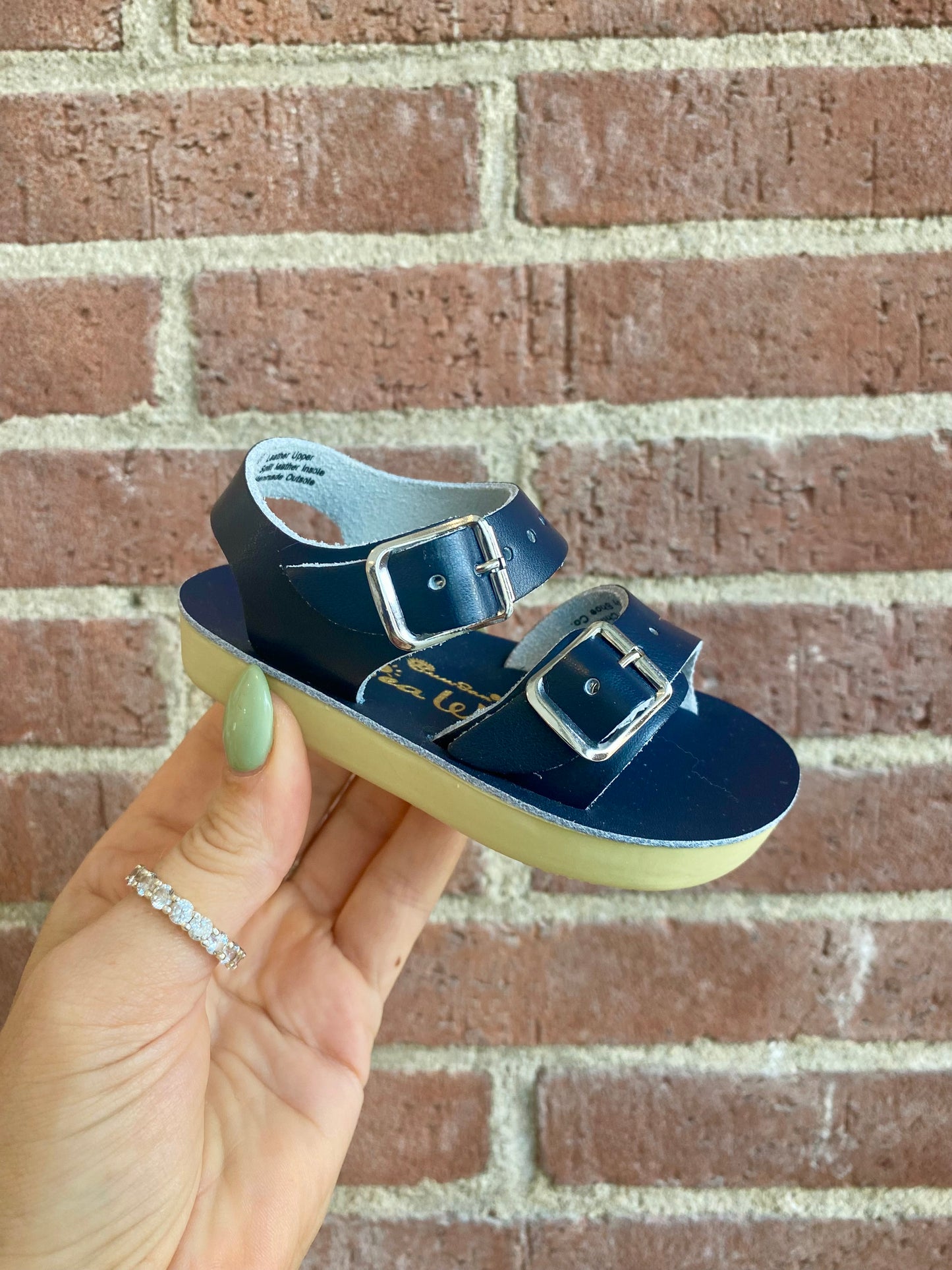 SunSan Navy Sea Wee Sandal