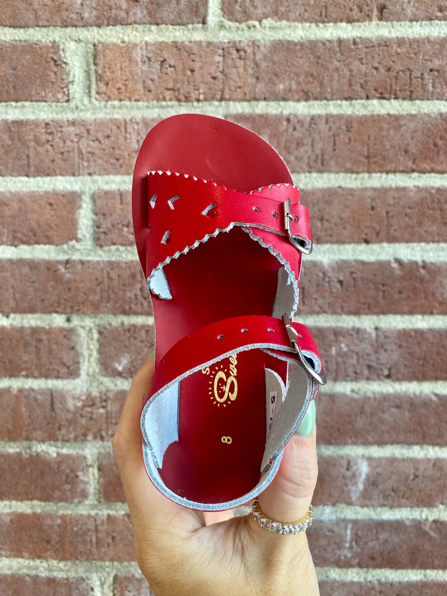 SunSan Red Sweetheart Sandal