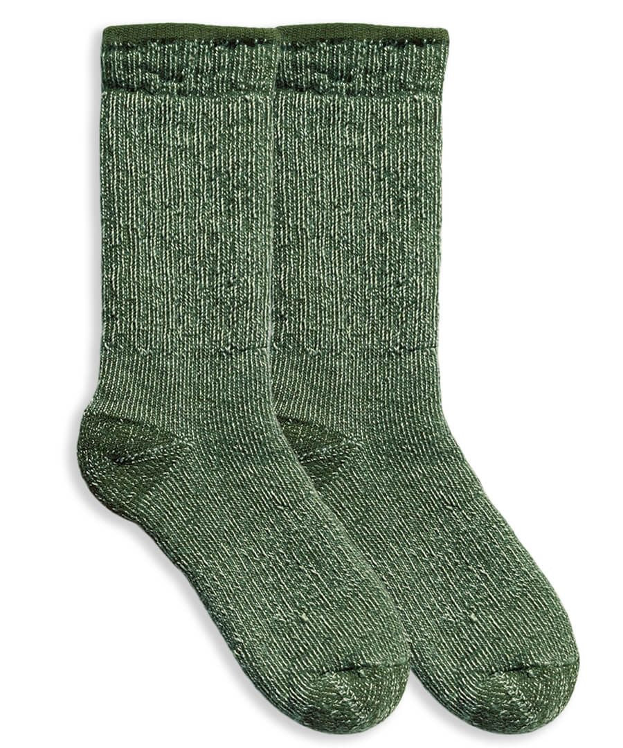 Jefferies Merino Thick Wool Boot Sock - Olive - 1147