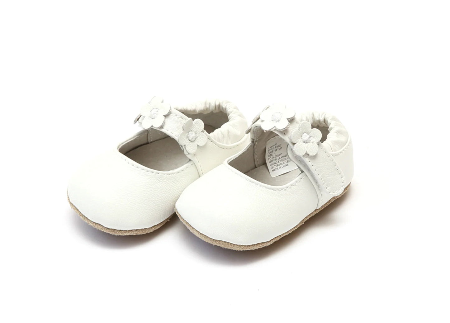 L’Amour Hope Crib Shoe F3002 - White