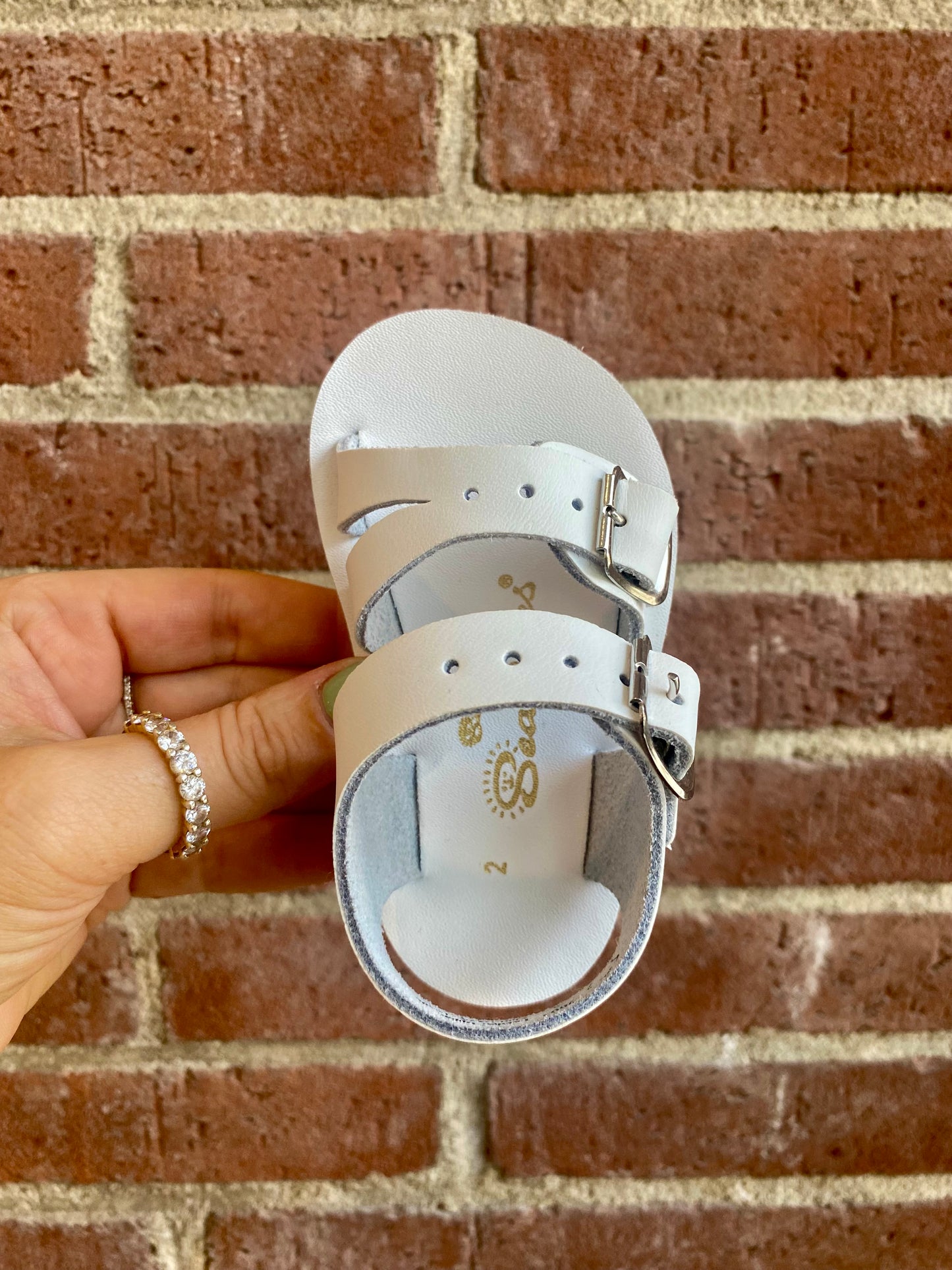 SunSan White Sea Wee Sandal