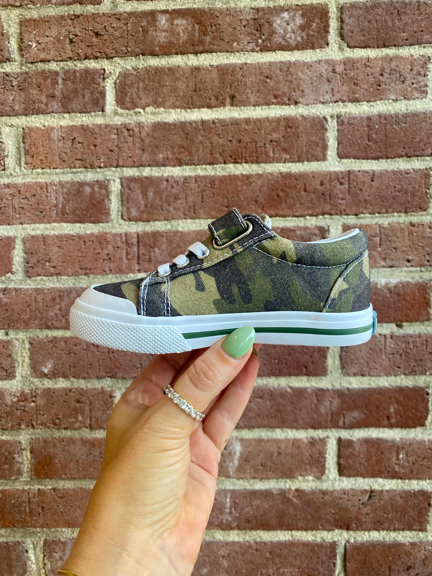 Footmates Jordan - Camo Canvas Velcro