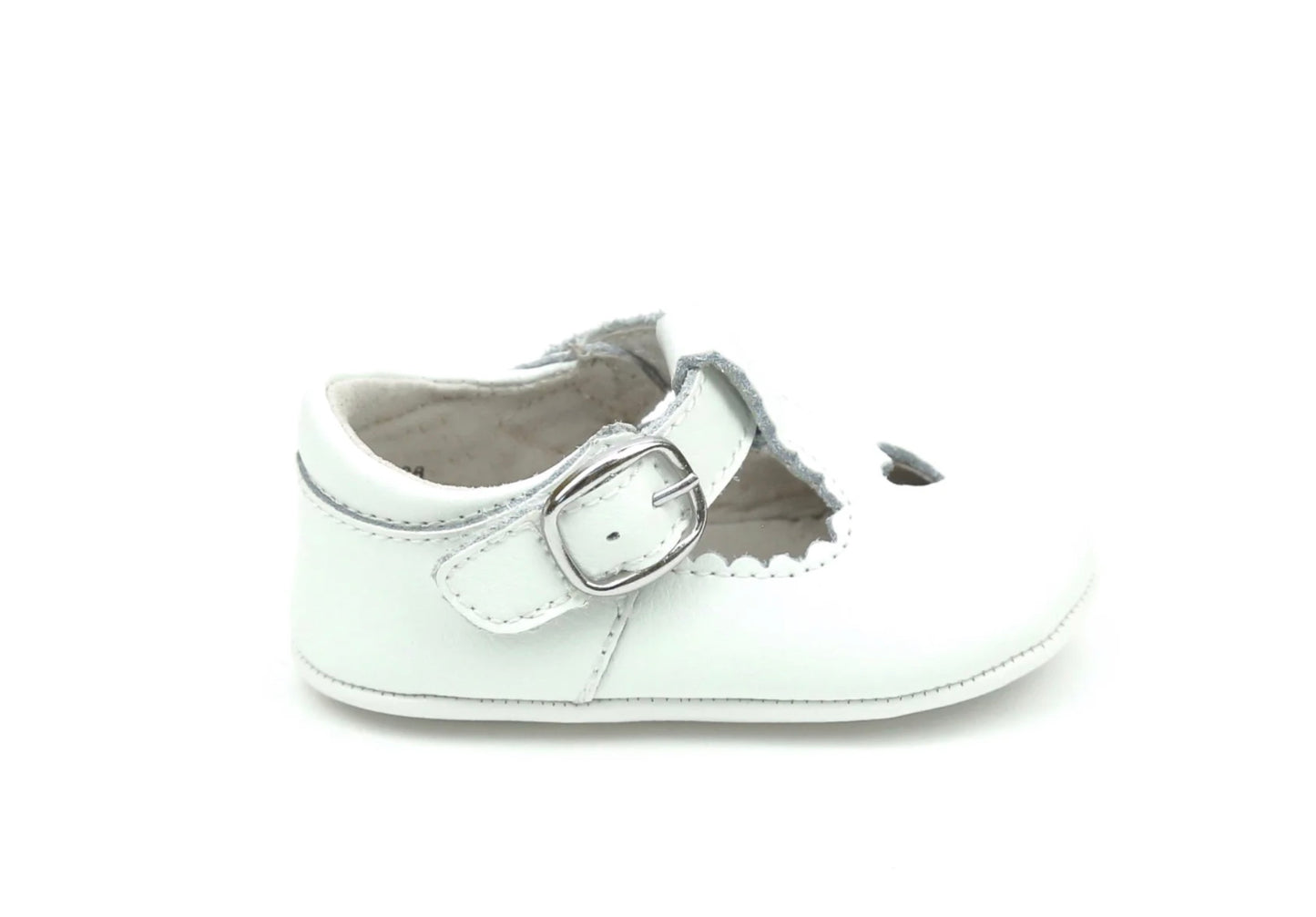 L’Amour Rosalie Crib Shoe 3528 - White