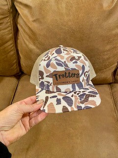 Trotters Brown Camo Ballcap