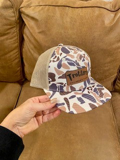 Trotters Brown Camo Ballcap