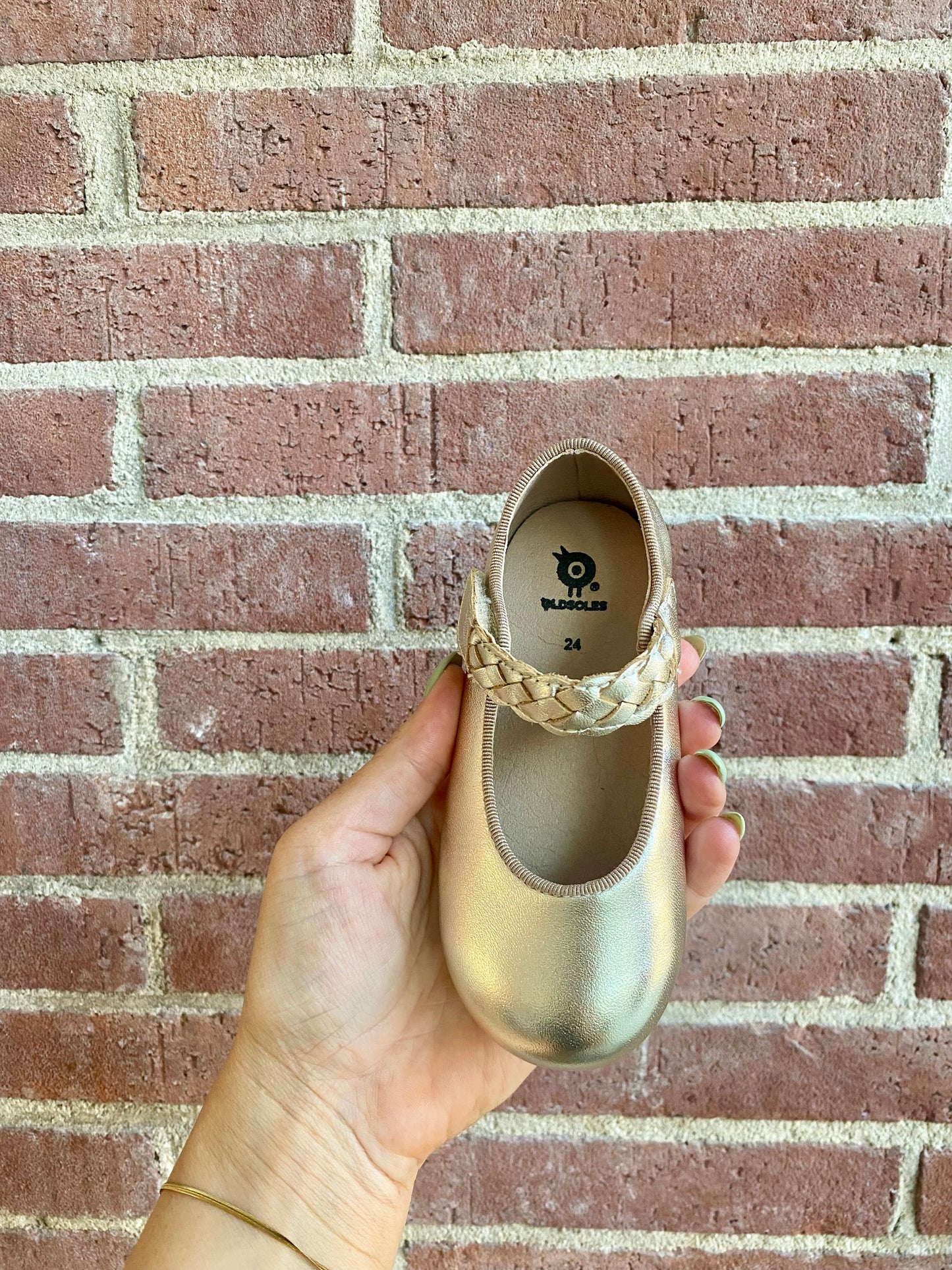 Old Soles-Lady Plat 817 - Gold