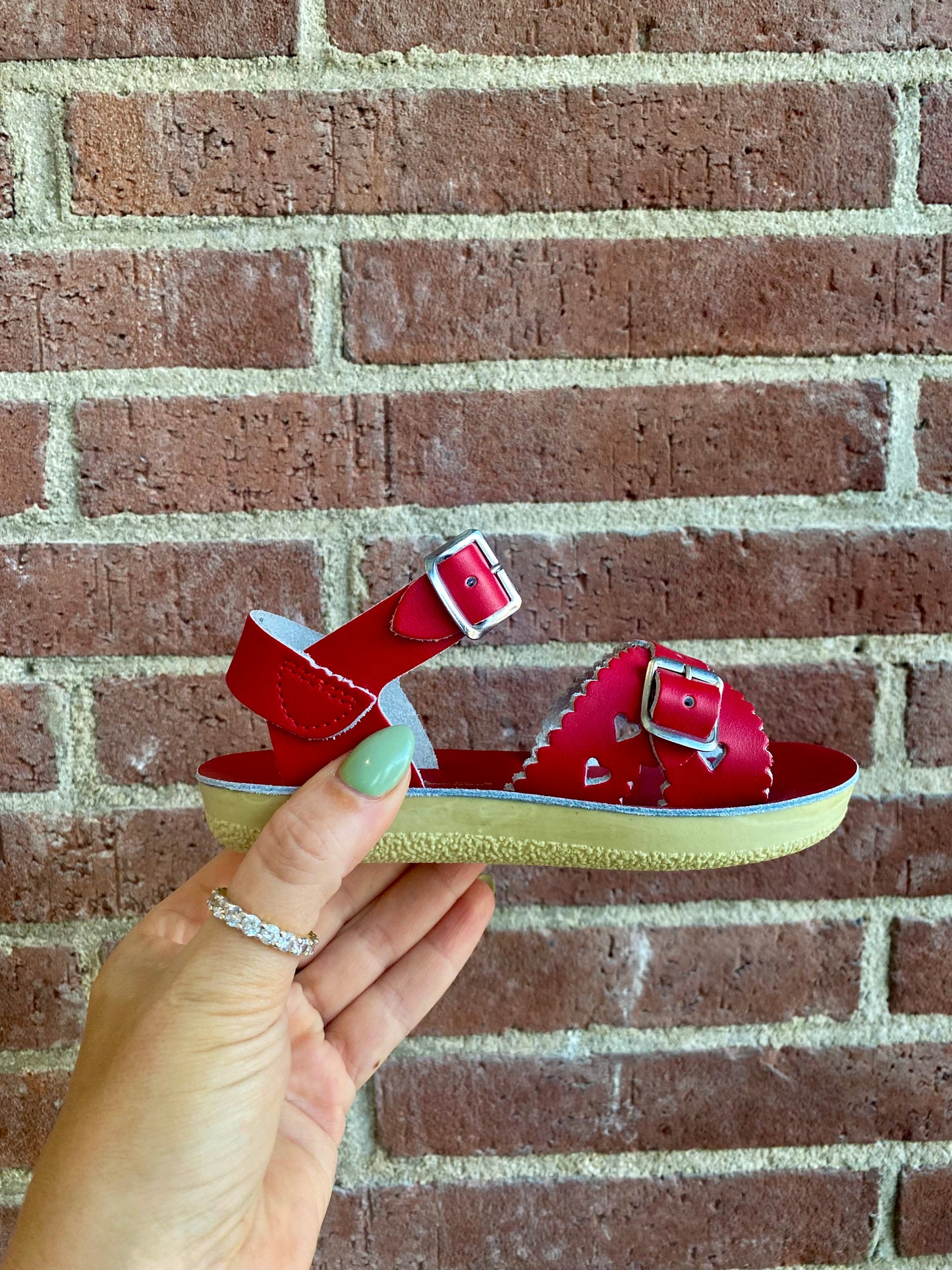 SunSan Red Sweetheart Sandal