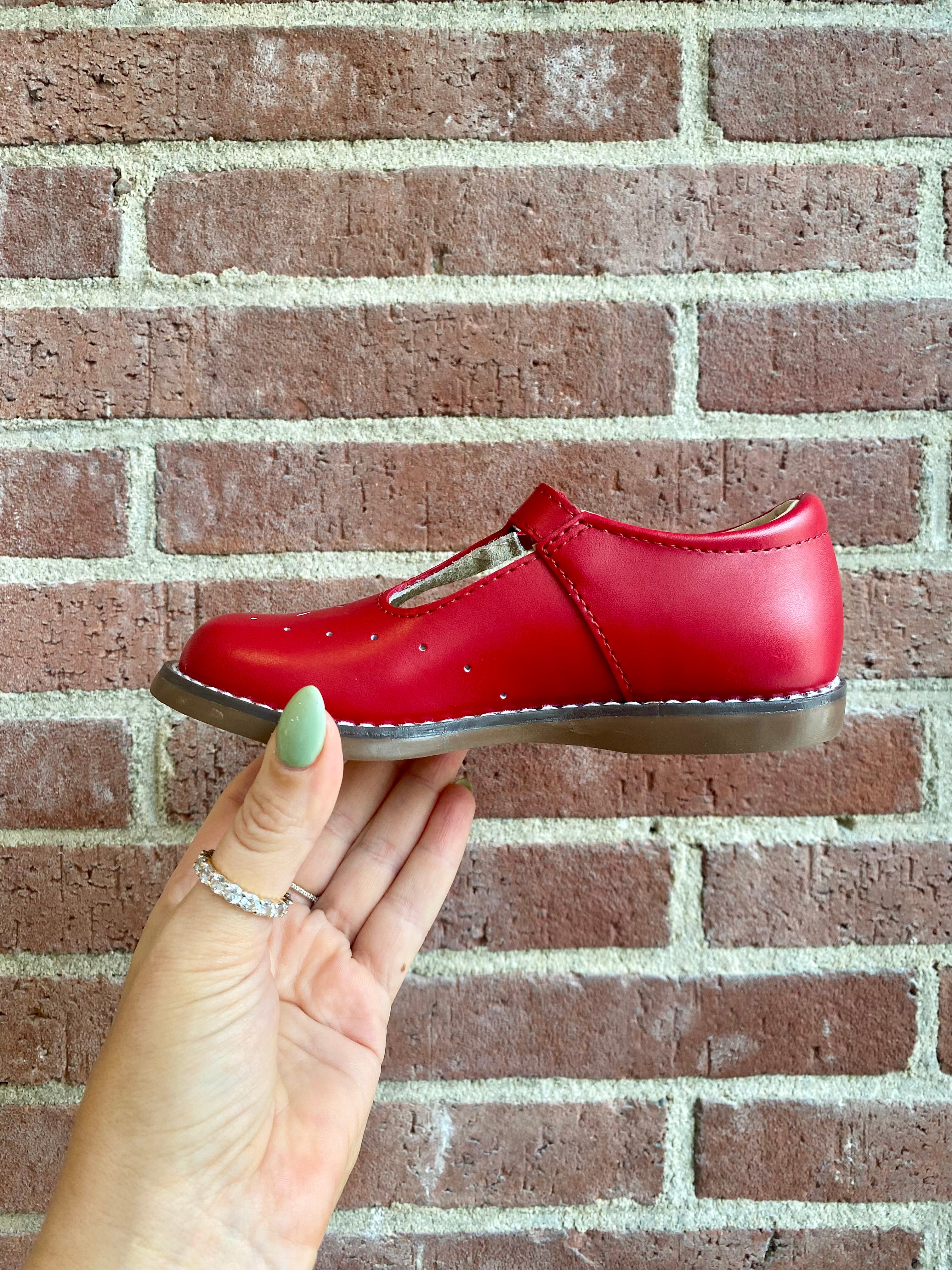 Footmates Sherry Apple Red