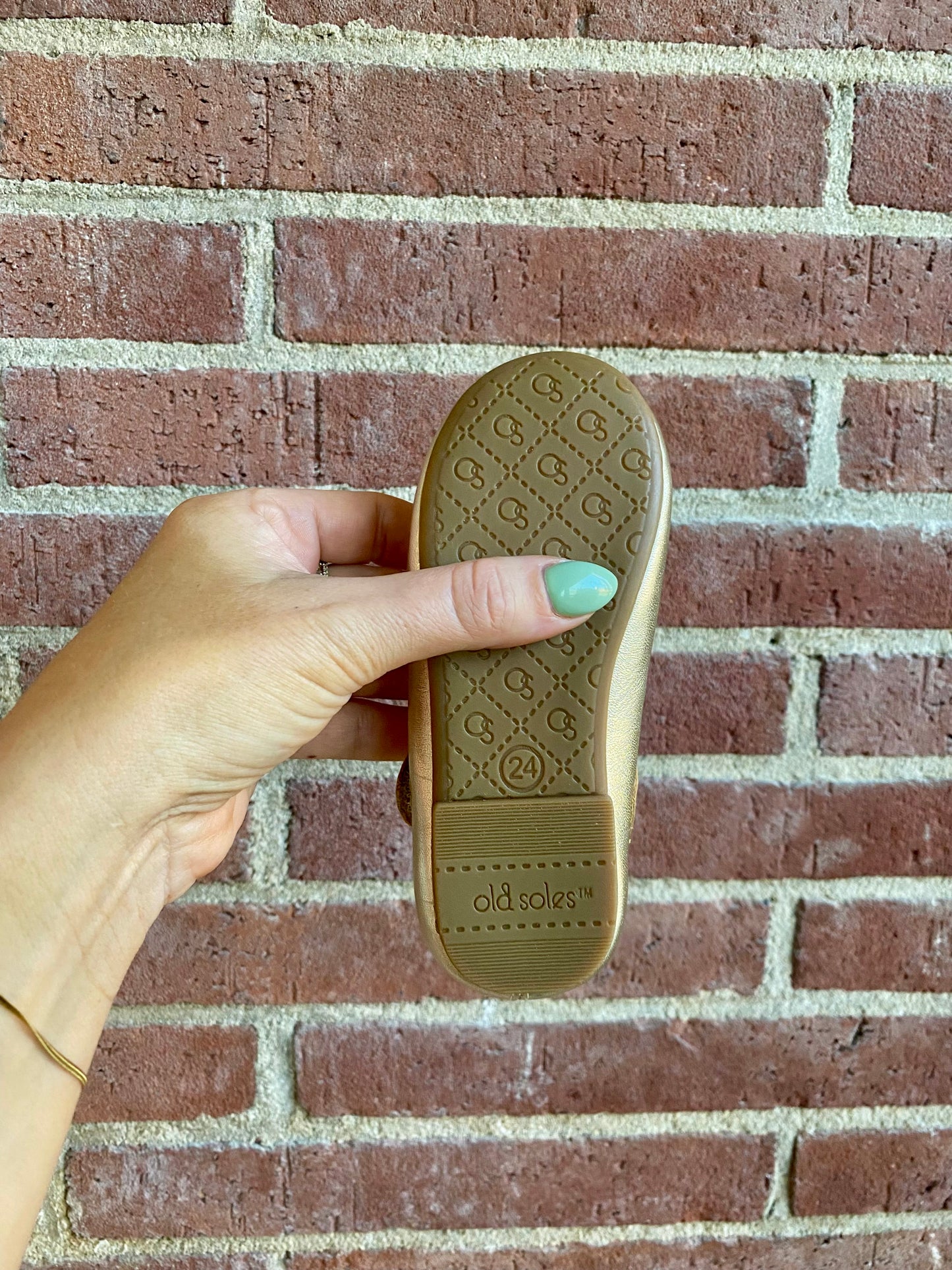 Old Soles-Lady Plat 817 - Gold