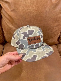 Trotters Green Camo Ballcap