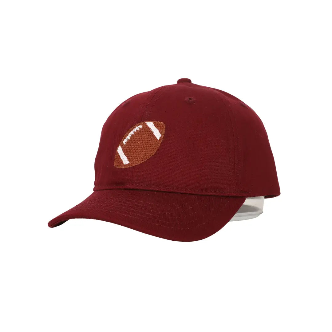 Little Kideauxs Dark Red Cap