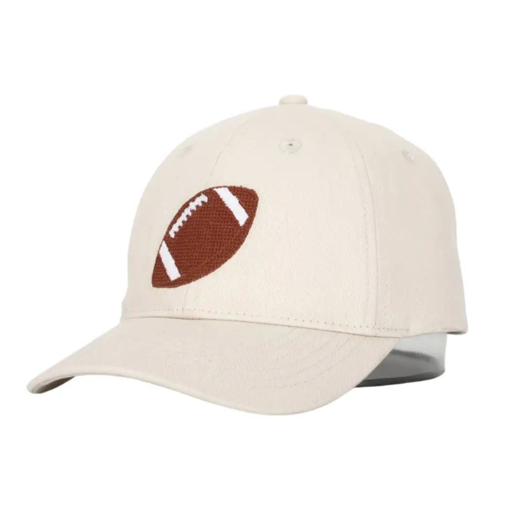 Little Kideauxs Khaki Football Cap