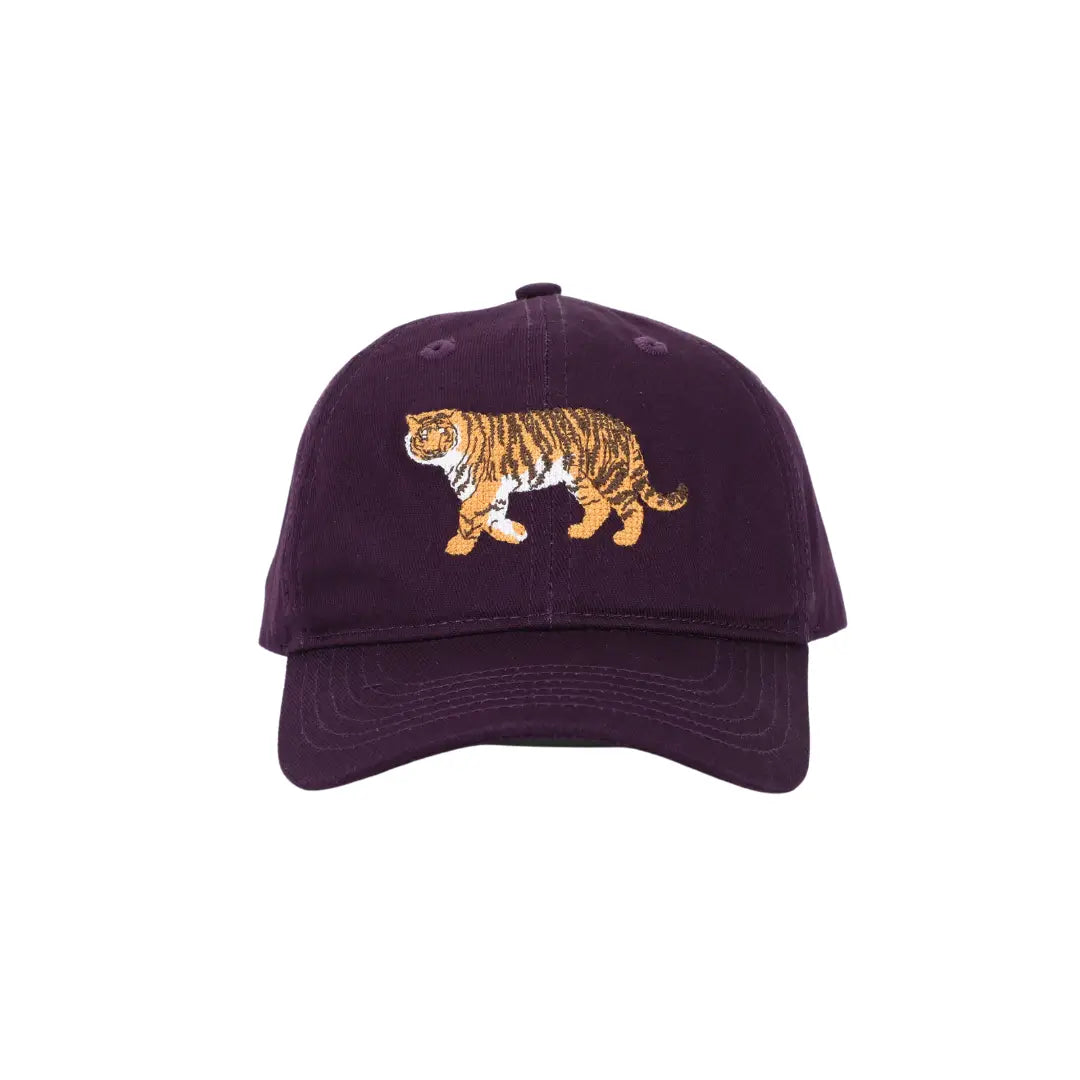 Little Kideauxs Purple Tiger Ball Cap