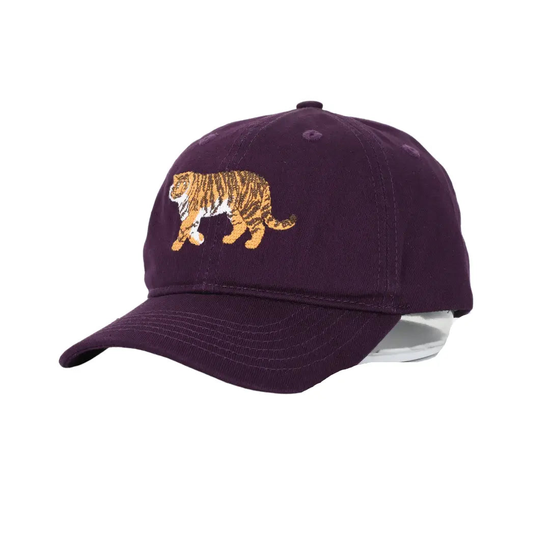 Little Kideauxs Purple Tiger Ball Cap