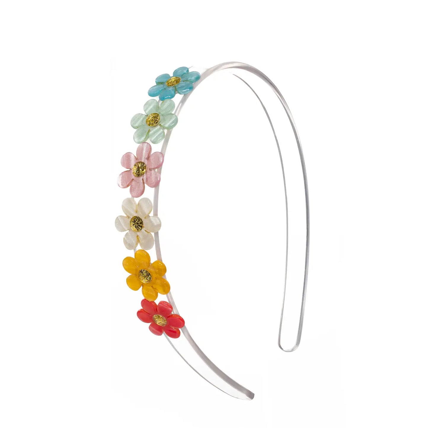 Lilies and Roses - Pearl Daisies Headband