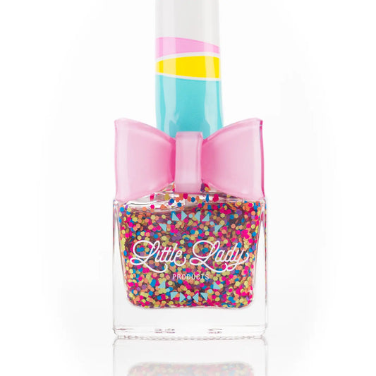 Little Lady Nail Polish - Rainbow Bubbles