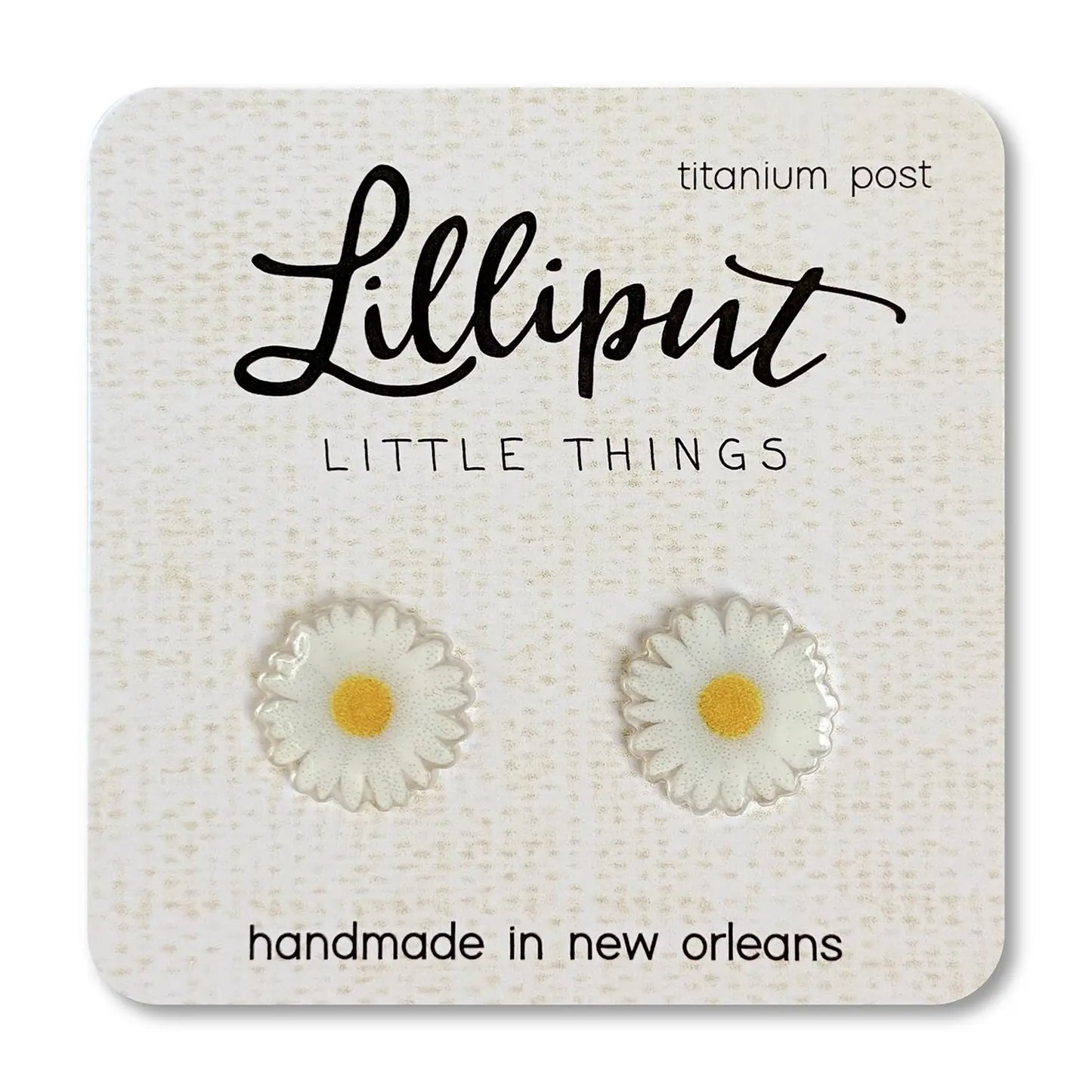 Lilliput Little Things Earrings - Daisy