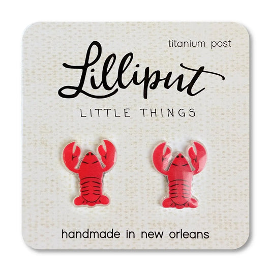 Lilliput Little Things Earrings - Crawfish