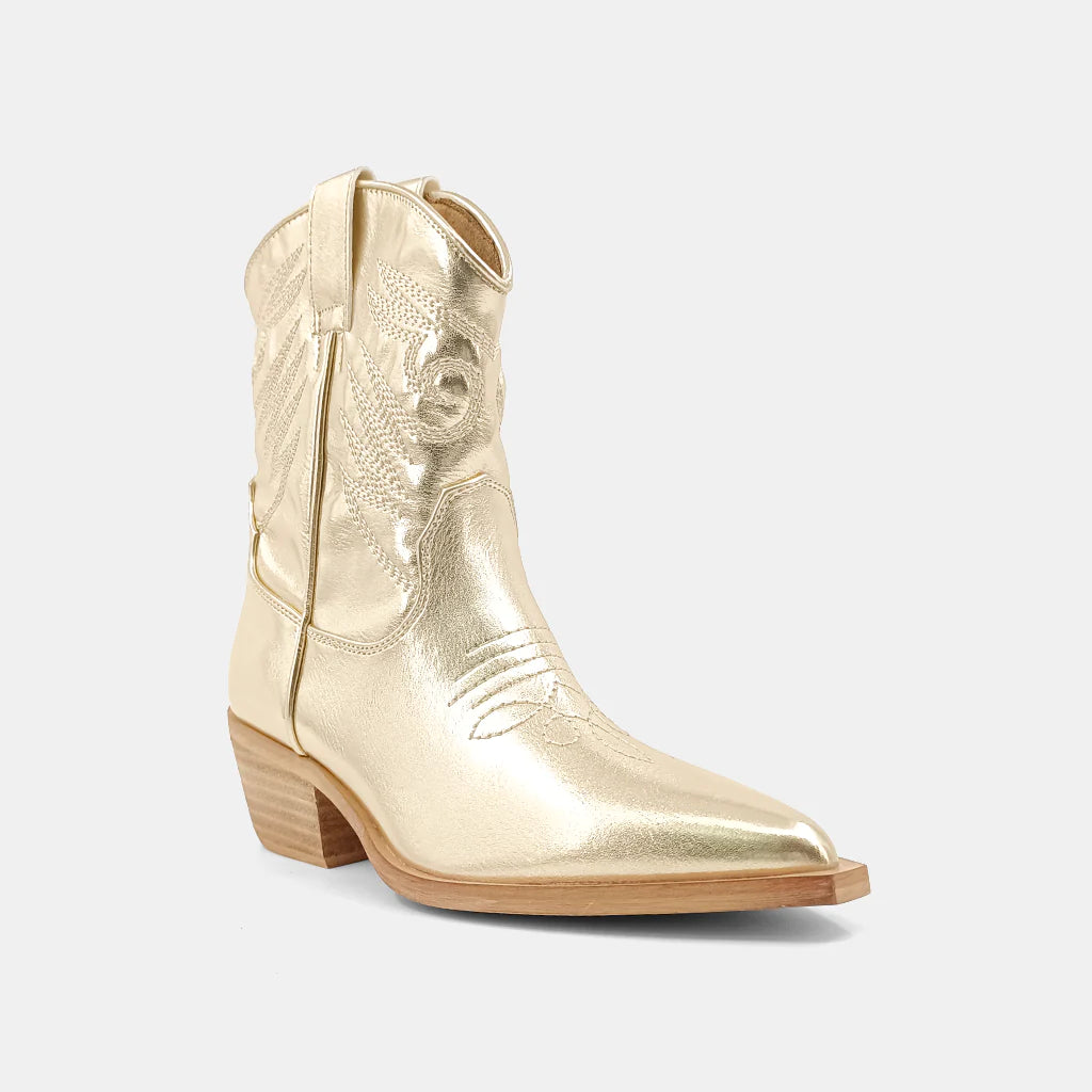 ShuShop Zaharah - Gold Boots