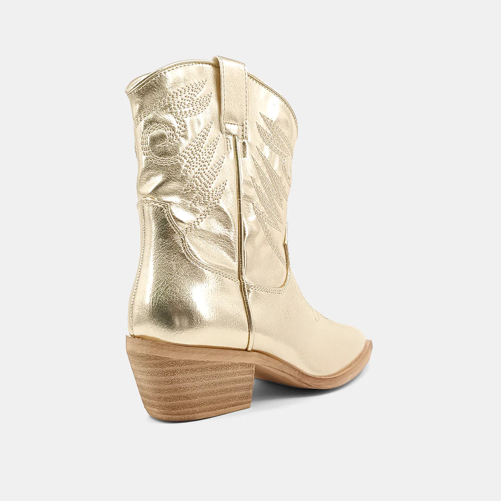 ShuShop Zaharah - Gold Boots