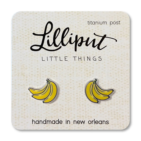 Lilliput Little Things Earrings - Bananas