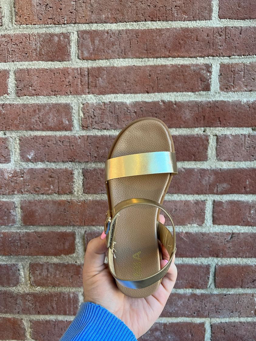 Mia Little Koddee Sandal - Soft Gold