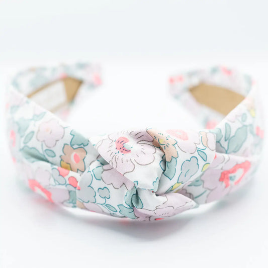 Maddie & Me Knotted Headband - Spring Floral Betsy-Knot Headband