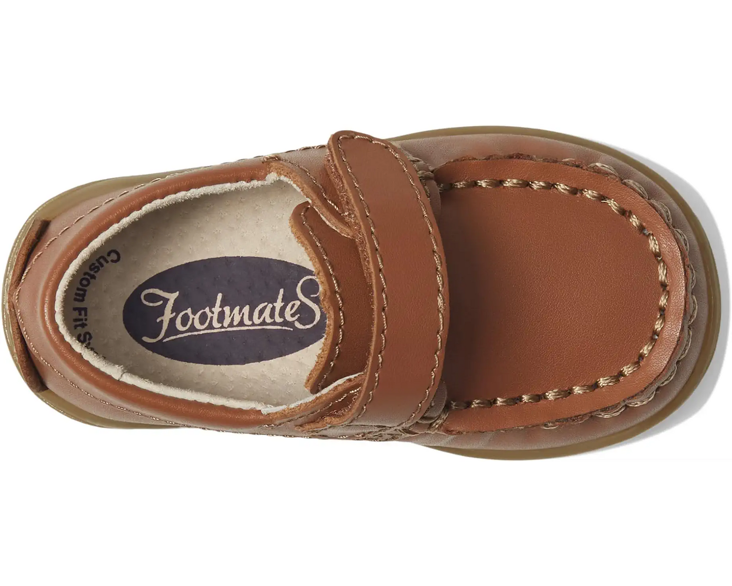 Footmates Peyton Loafer - Chestnut