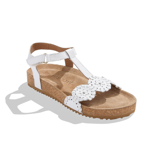 Jack Rogers Girls Lauren Playground Sandals - White