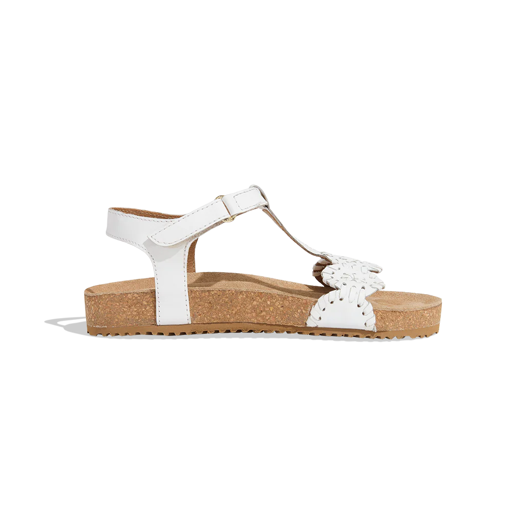 Jack Rogers Girls Lauren Playground Sandals - White