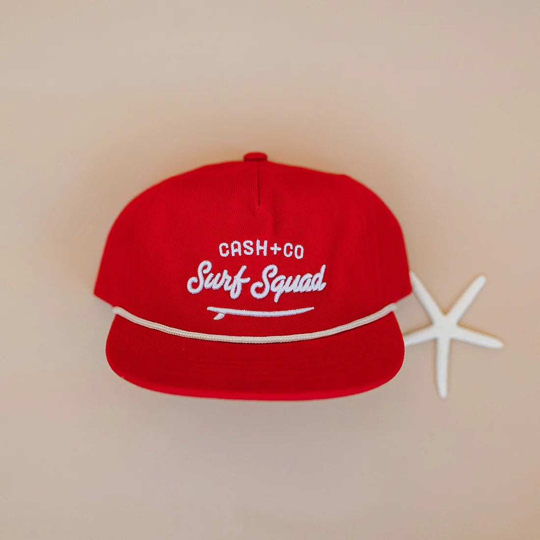 Cash & Co - Red Surf Squad Hat