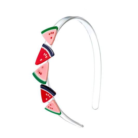 Lilies and Roses - Watermelon Headband