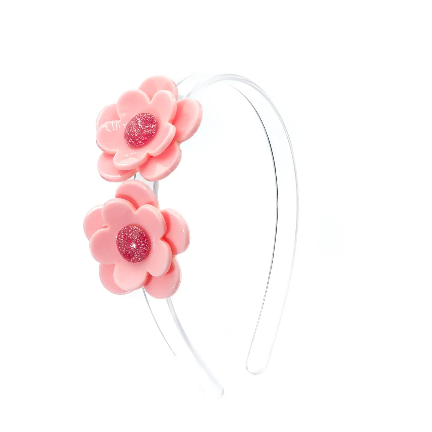 Lilies and Roses - Camellia Flower Headband - Pink