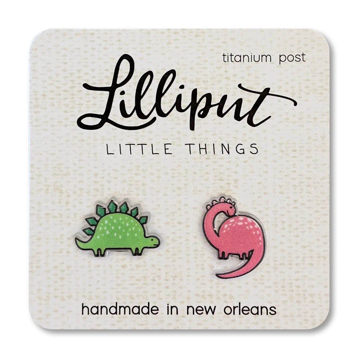 Lilliput Little Things Earrings - Dinosaur