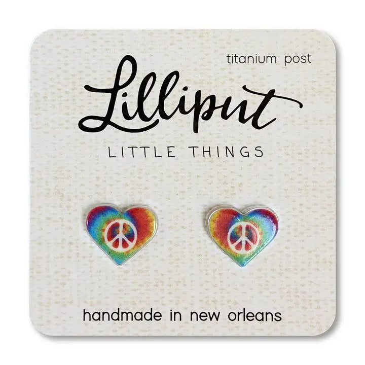 Lilliput Little Things Earrings - Hippie Heart