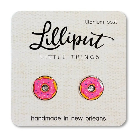 Lilliput Little Things Earrings - Donut