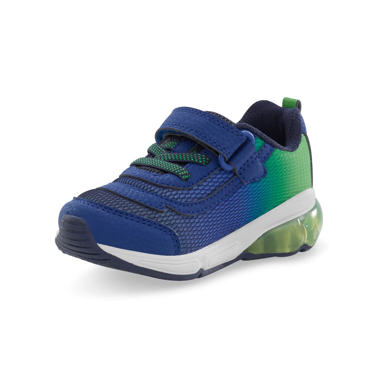 Stride Rite M2P Surge Bounce Light Up Sneaker - Navy/Green