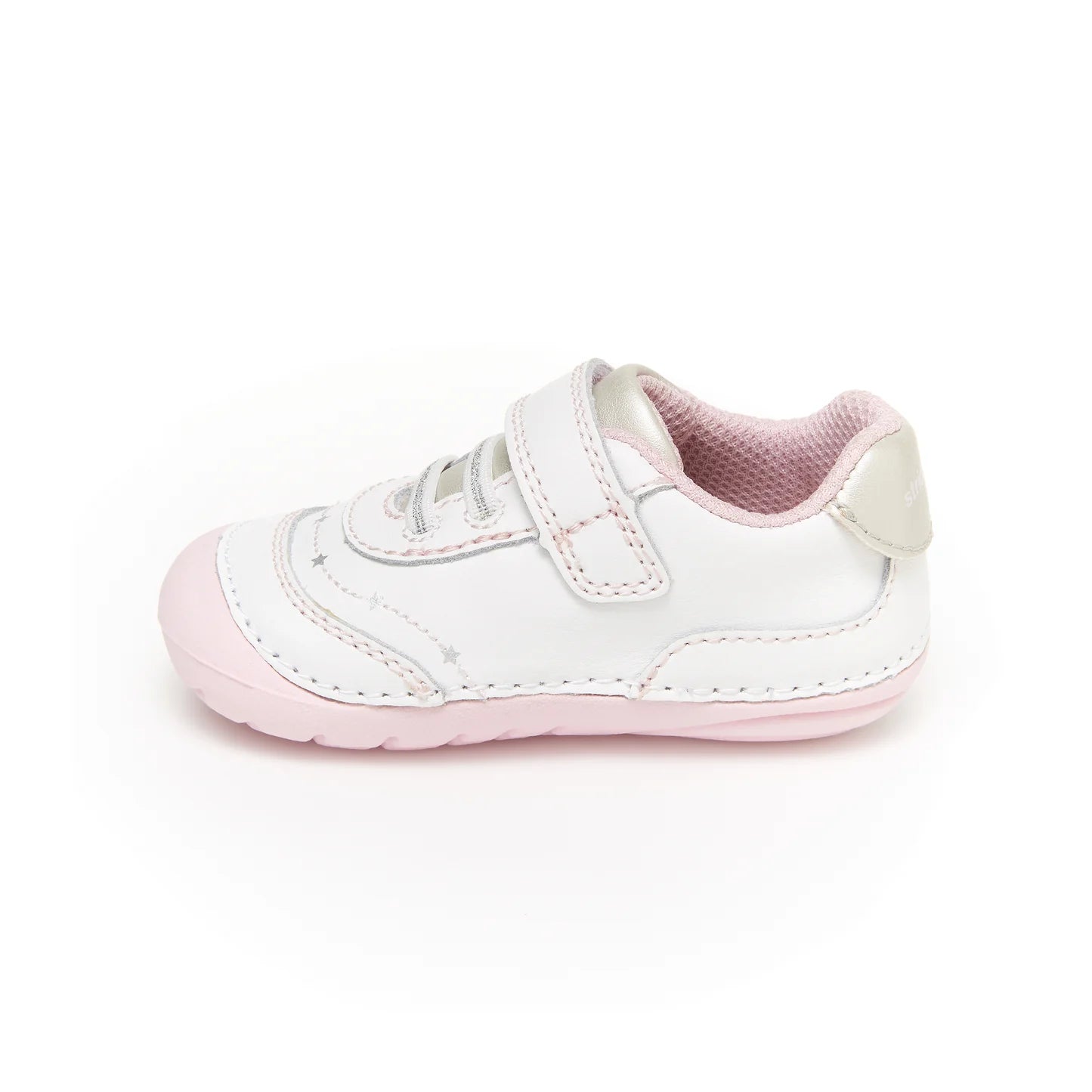 Stride Rite Adalyn Sneaker - White/Silver