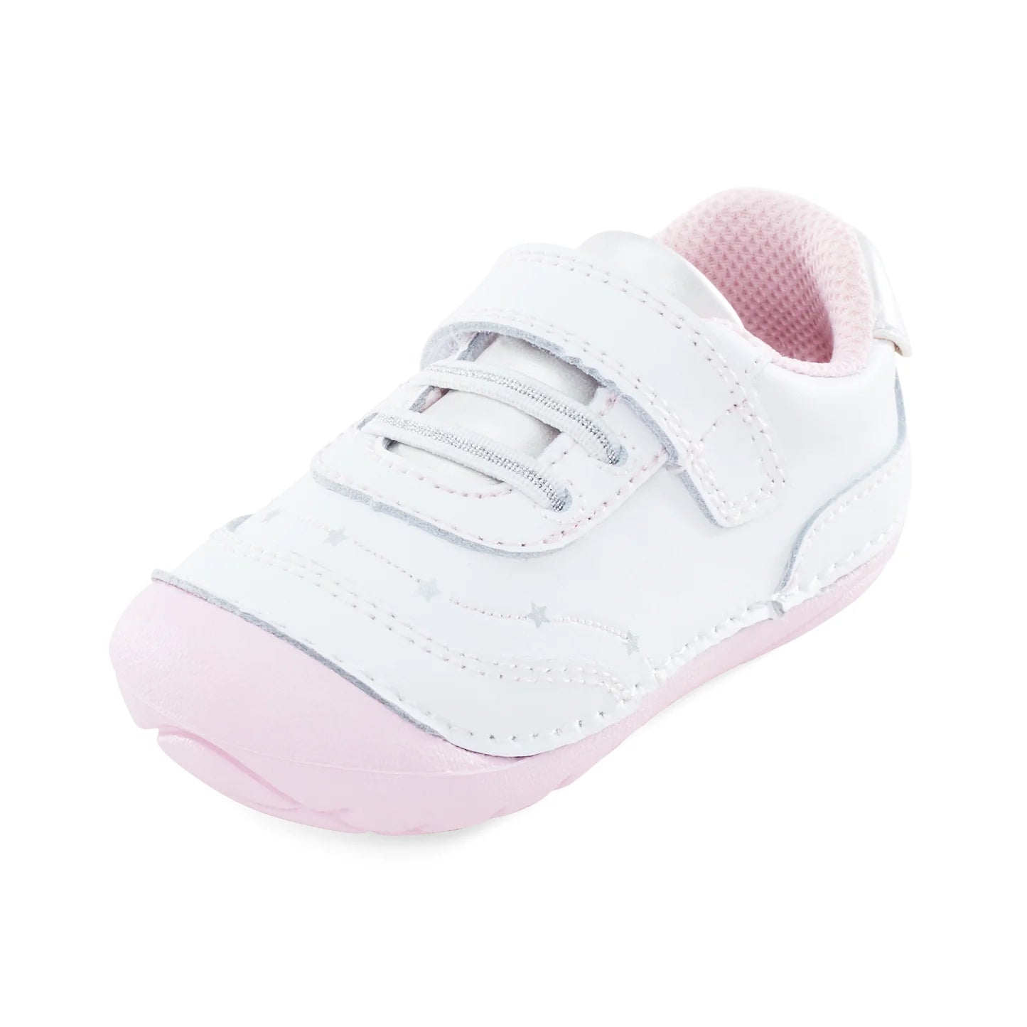 Stride Rite Adalyn Sneaker - White/Silver