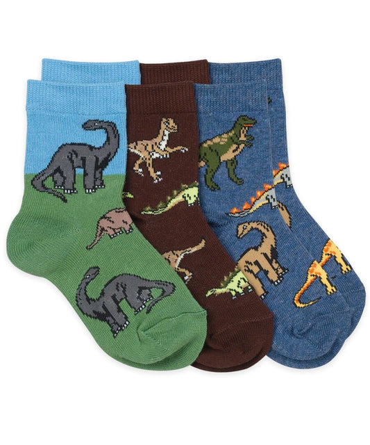 Jefferies Dinosaur Crew Socks -1113