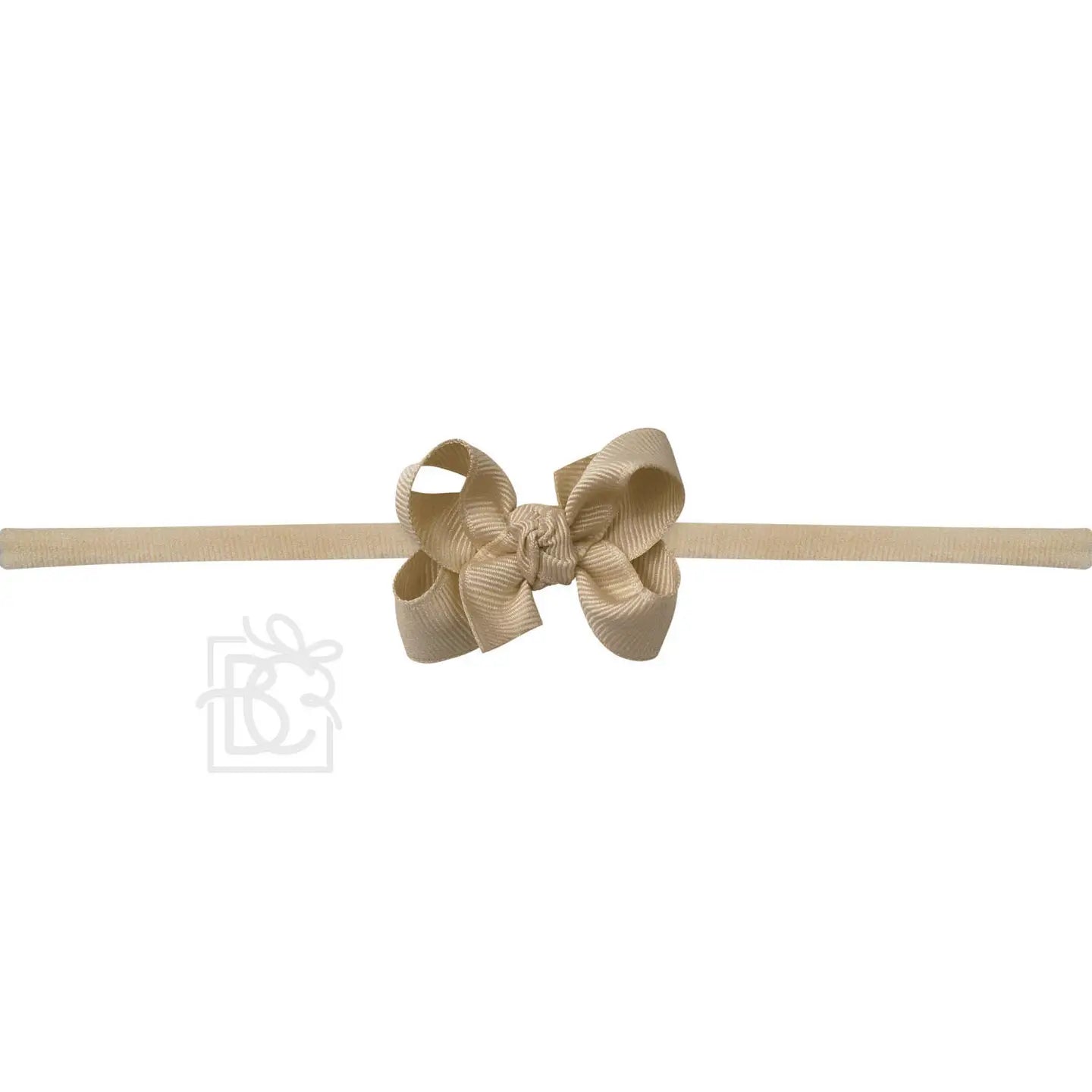 Beyond Creations Pantyhose Infant Headband - Oatmeal