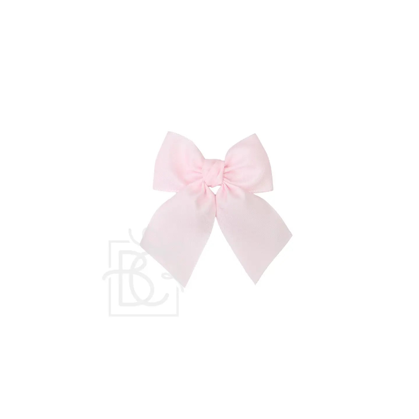 Beyond Creations 3.5” Mini Satin Bow - Powder Pink