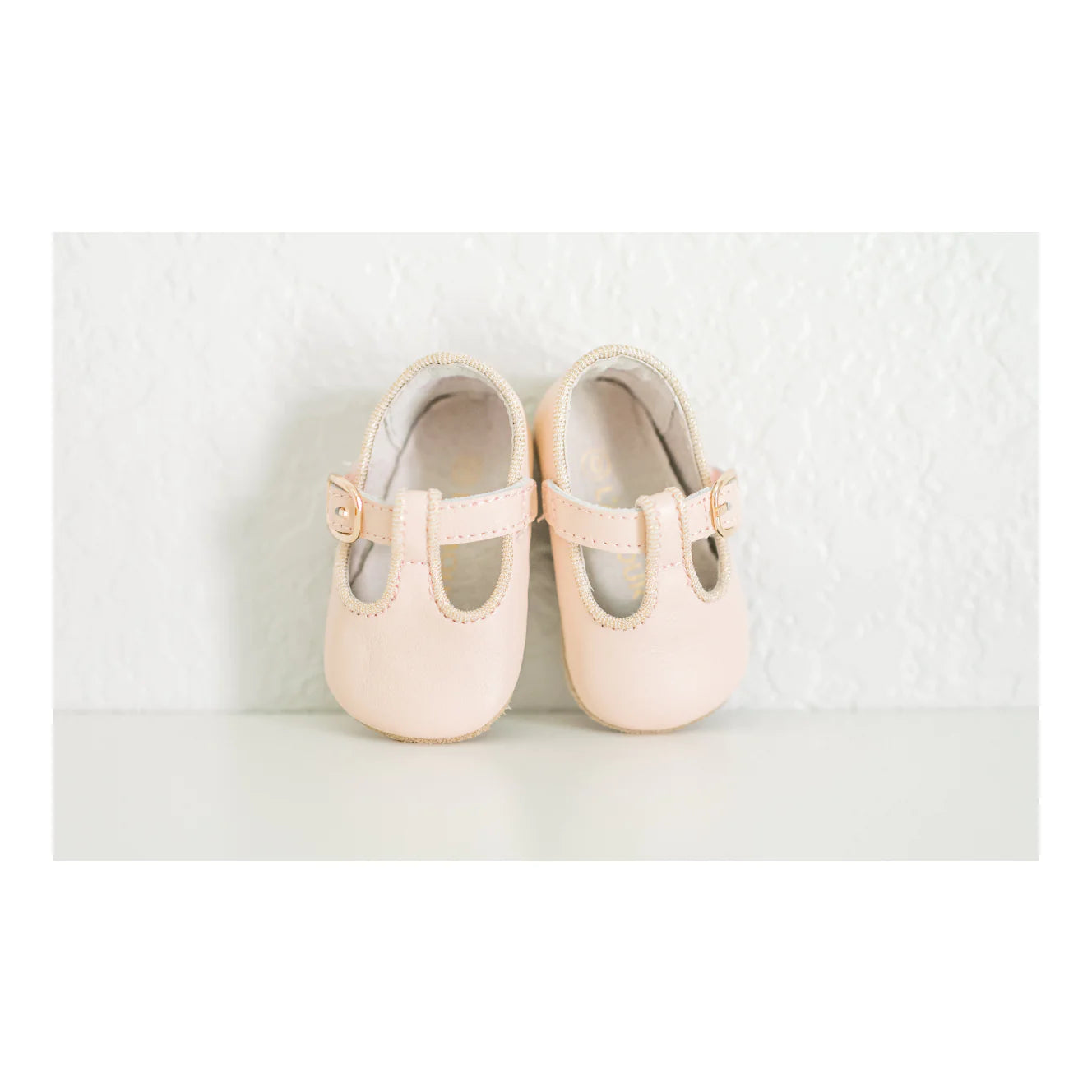 L’Amour Baby T-Strap 3533 - Blush Pink