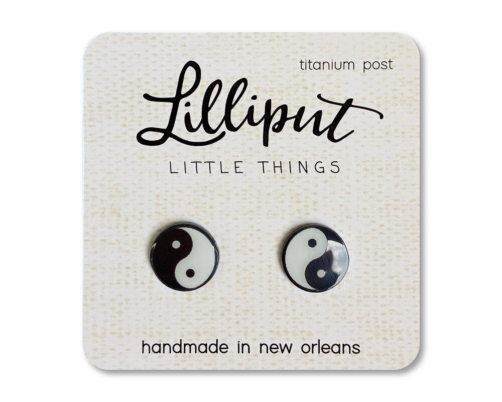 Lilliput Little Things Earrings - Yin Yang