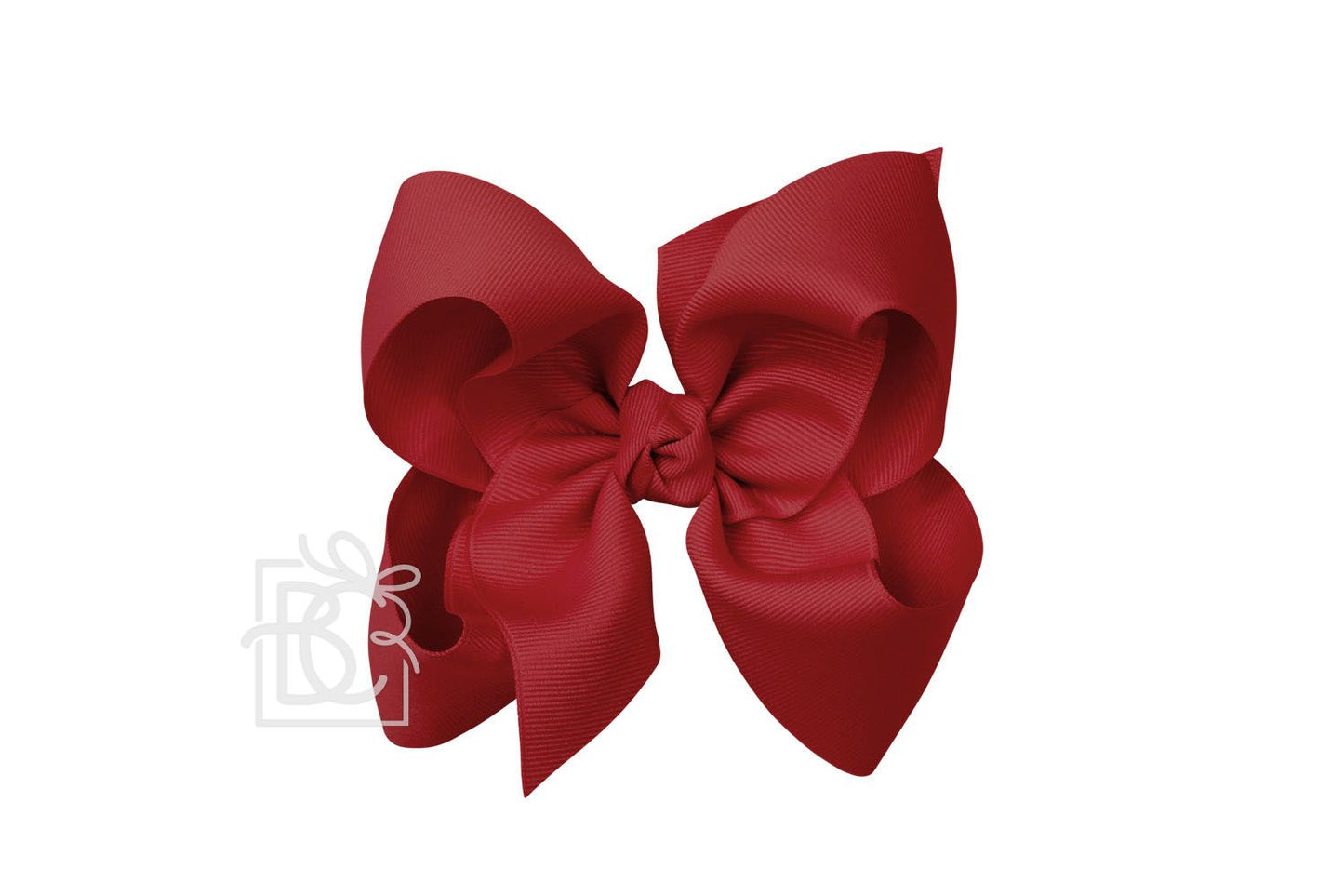 Beyond Creations 5.5” Huge Solid Bow - Cranberry