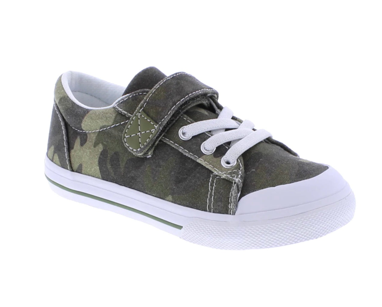 Footmates Jordan - Camo Canvas Velcro