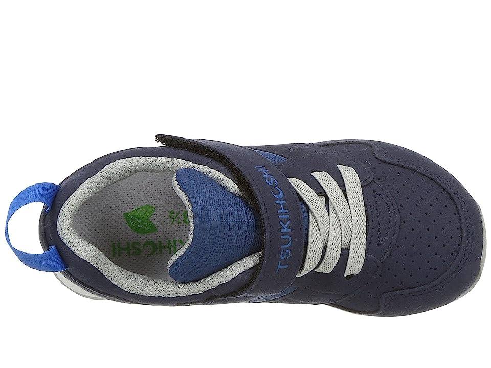 Tsukihoshi Racer Navy/Blue Trotters Children's Shoes